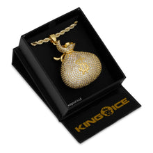 Load image into Gallery viewer, Money Bag Necklace - Designed by Snoop Dogg x King Ice