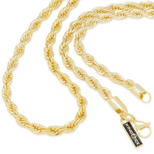 Load image into Gallery viewer, 6mm 14K Gold Rope Choker Set
