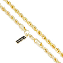 Load image into Gallery viewer, 6mm 14K Gold Rope Choker Set
