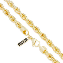 Load image into Gallery viewer, 8mm 14K Gold Rope Choker Set
