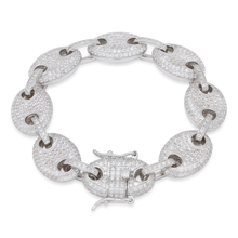 Load image into Gallery viewer, 15mm Iced G-Link Bracelet
