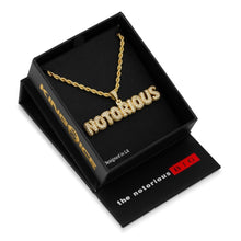 Load image into Gallery viewer, Notorious B.I.G. x King Ice - Notorious Necklace
