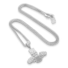 Load image into Gallery viewer, Simpsons x King Ice – Bad to the Bart Necklace
