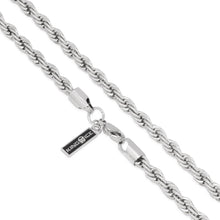 Load image into Gallery viewer, 6mm White Gold Rope Choker Set
